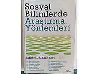 Sosyal Bşkimlerde Araştırma Yöntemleri