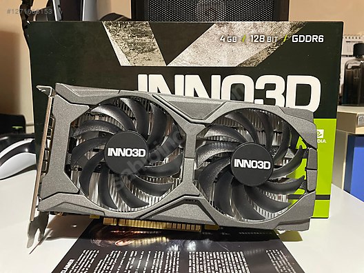 İnno3D GTX 1650 Super OC 4GB GDDR6 Inno3D Ekran Kartı İlanları