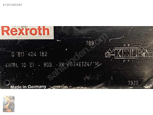 REXROTH ORANSAL VALF 0 811 404 182 - Rexroth Programlayıcı