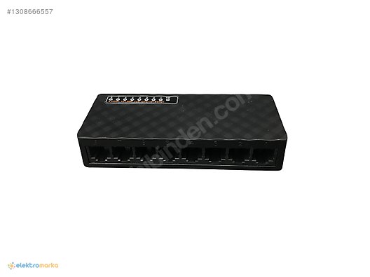 ENTEGRON 8 PORT 10/100M FAST ETHERNET SWITH ENTDS100-8F sahibinden ...