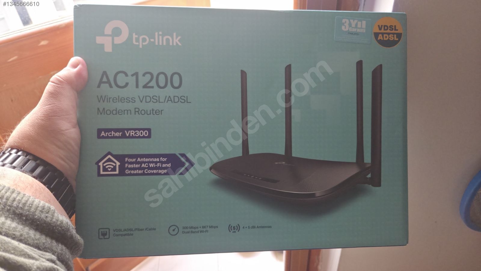 R Link Router TP-Link Archer VR300 AC1200 VDSL/ADSL Modem Router sahibinden.comda ...