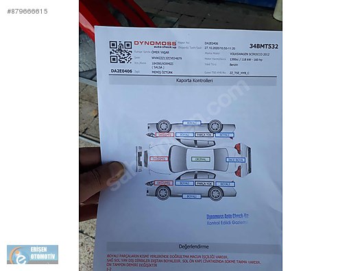 Volkswagen Scirocco 1 4 Tsi Sportline 2012 Scirocco Cam Tavan 160ps Dsg At Sahibinden Com 879666615