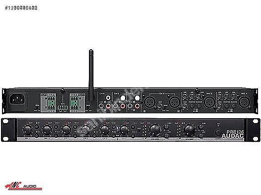 AUDAC PRE 126 Two zone -6 Channel stereo preamplifier & BLUETOOH