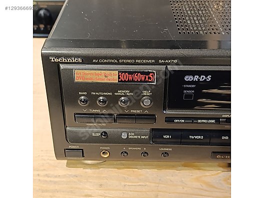 Technics / Technics SA-AX710 RECEİVER AMFİ on sahibinden.com