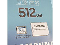 Samsung EVO Plus microSDXC Hafıza Kartı 512 GB, 160 MB/s