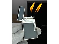 Double Flame St Dupont Çakmak Ligne 2 Sınırlı Stok #1283667214