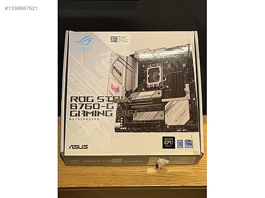 ASUS ROG STRIX B760-G GAMING WIFI DDR5 sahibinden.comda - 1338667621