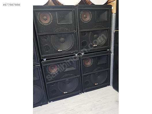 Servo 3 Yollu Kabinler Sifir Ayari Dj Hoparlor Alisveriste Ilk Adres Sahibinden Com Da 877667666