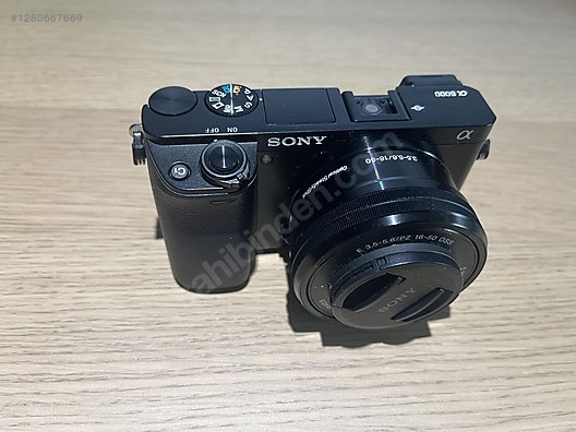 Mirrorless / Sony / Alpha a6000 / Fotoğraf Makinası Sony a6000 on
