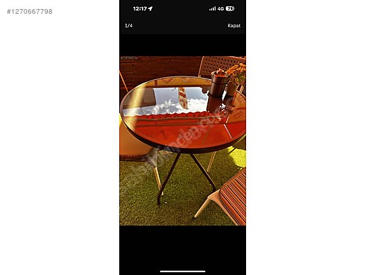 İkinci El ve Sıfır Alışveriş / Ev Dekorasyon / Mobilya / Mutfak / Mutfak Masası