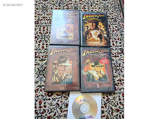 İndiana Jones Dvd set - Yabancı DVD Filmler sahibinden.com'da
