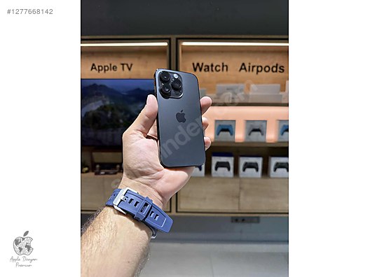 Resim Apple iPhone 15 Pro İkinci El YD | 128 GB | Siyah İkinci El APPLE DÜNYAM PREMİUM'DAN IPHONE 15 PRO 128 GB Y.DIŞI