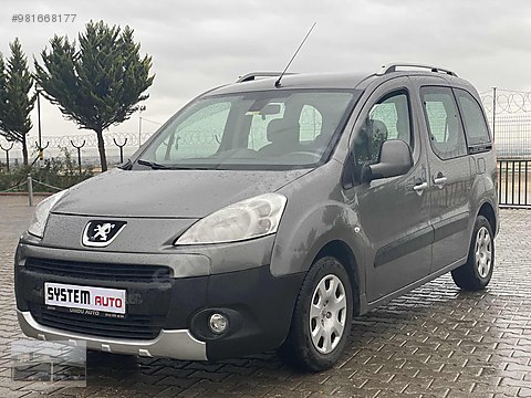 peugeot partner tepee 1 6 hdi premium system auto dan 130 bin km de temiz 1 6 hdi peugeot partner at sahibinden com 981668177