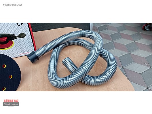150 MM ORBİTAL HAVALI ZIMPARA MAKİNASI TOZ EMME HORTUMLU - Sıfır