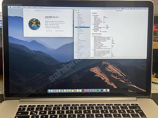 Apple Macbook / MacBook Pro Retina 15 inç Mid 2014 A1398