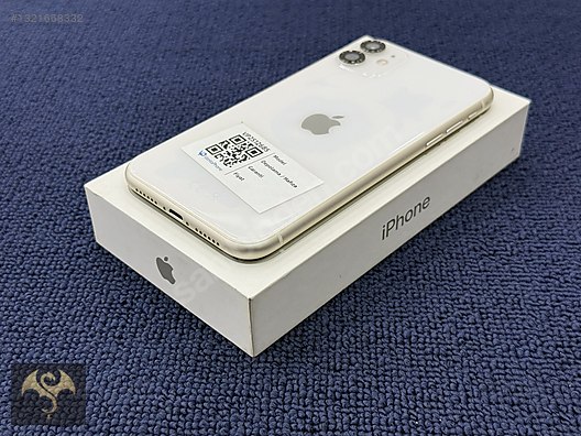 Apple / iPhone 11 / İPHONE 11 BEYAZ 64GB TERTEMİZ SORUNSUZ PİL