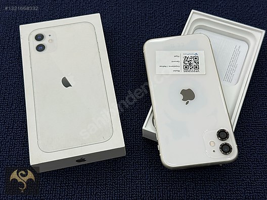 Apple / iPhone 11 / İPHONE 11 BEYAZ 64GB TERTEMİZ SORUNSUZ PİL