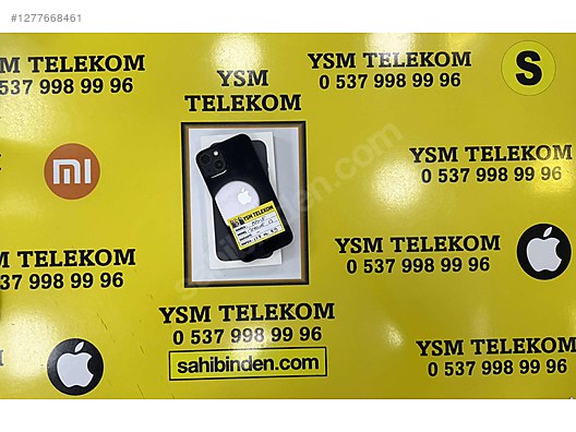Resim Apple iPhone 13 İkinci El TR | 128 GB | Siyah İkinci El YSM TELEKOM'DAN İPHONE 13 128 GB SİYAH