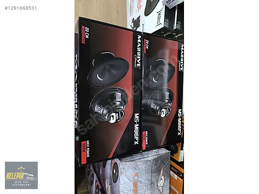 Hoparlör / Midrange / MASSİVE MS-M86FX 20CM MİDRANGE HOPARLÖR