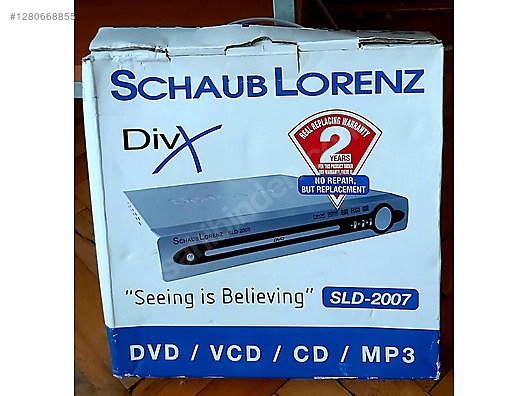 SCHAUB LORENZ DVD DIVX VCD CD MP3 ÇALAR sahibinden.comda - 1280668855