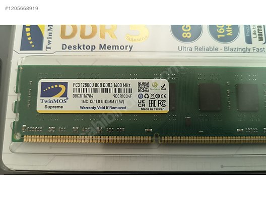 Twinmos 4gb Ddr3 1600mhz DDR3 TWINMOS RAM 1333,1600 MHZ Memory