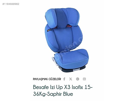 Izi up x3 isofix best sale