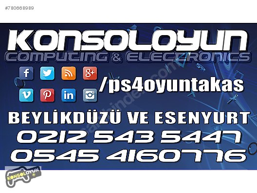 Ps3 Ps4 Xbox One Xbox360 Kol Konsol Tamiri Beylikduzu Konsoloyun Ilan Ve Alisveriste Ilk Adres Sahibinden Com Da 780668989