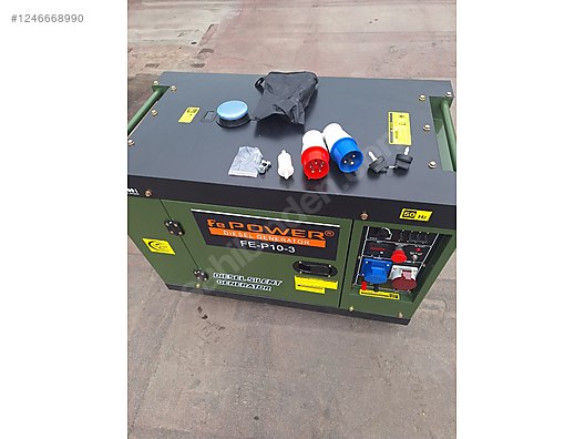 加温機2台セット 10 kva otomatik dizel kabinli sessiz Satış takas - Türkiye'nin