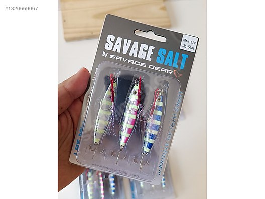 Yem / Savage Gear Psycho Sprat Jigs 18gr 3pcs (Turkish Zebra mix