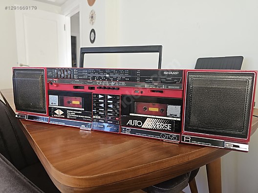 Sharp QT 95 Kasetçalar Temizdir - İkinci El Sharp Müzik Seti