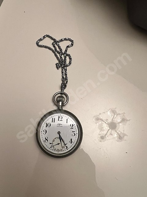 Orlina Antika Köstekli Cep Saati