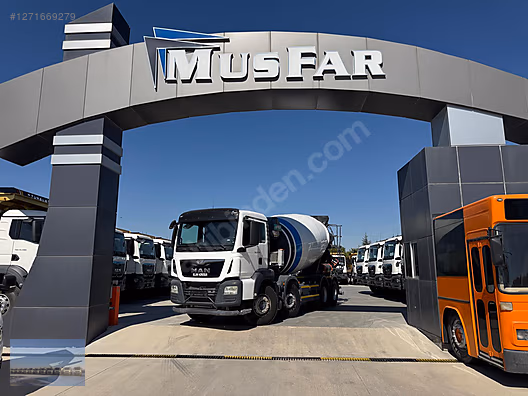 MUSFAR'DAN 2017 MODEL 41.360 MAN TRANSMİKSER #1271669279
