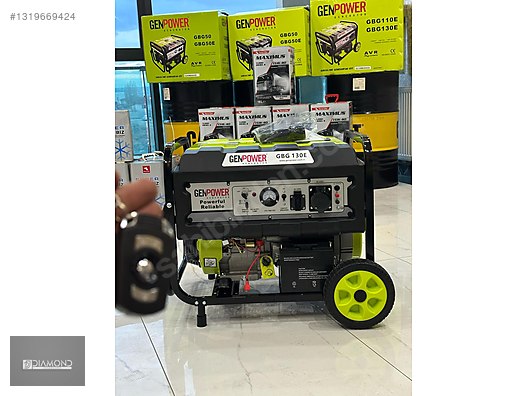 13 kVA Trifaze Uzaktan Kumandalı Genpower Jeneratör | Marşlı