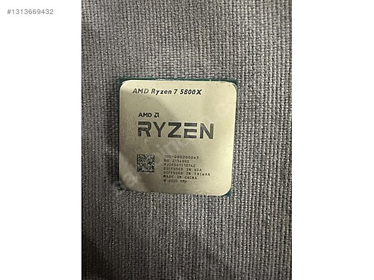 AMD Ryzen 7 5800X Sekiz Çekirdek 3.80 GHz İşlemci sahibinden.comda