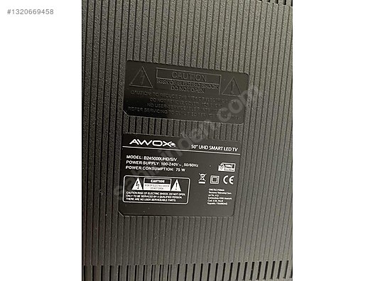 Awox TV 50 inch 127 ekran - İkinci El Awox LED & LCD TV İlanları
