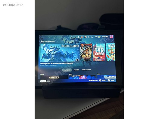 Steam Deck LCD 512gb + 512 gb SSD sahibinden.comda - 1340669617