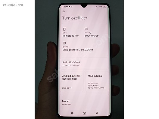 Used & Brand New Items / Cell Phones & Accessories / Cell Phones / Xiaomi / Mi Note 10 Pro