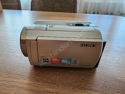 Sony HandyCam DCR-SR58E, 60x Optik Zoom, Carl Zeiss Lens + Çanta