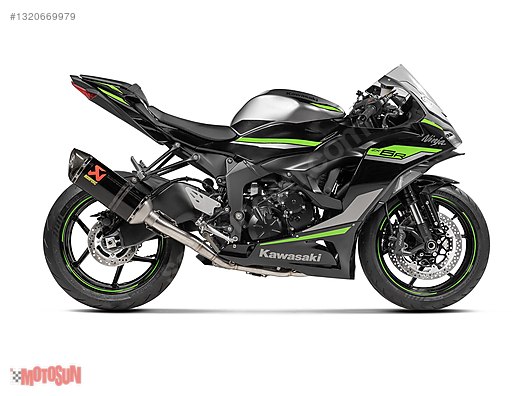 Egzoz / KAWASAKİ AKRAPOVİC Racing Line (Carbon) Ninja ZX-6R FULL