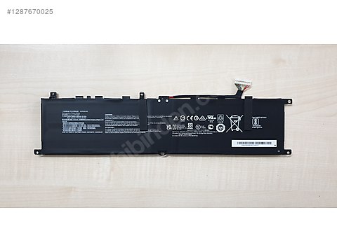 BTY-M57 Monster Tulpar v25.1 MSI GP66 GP76 10UE 10UG Batarya Pil