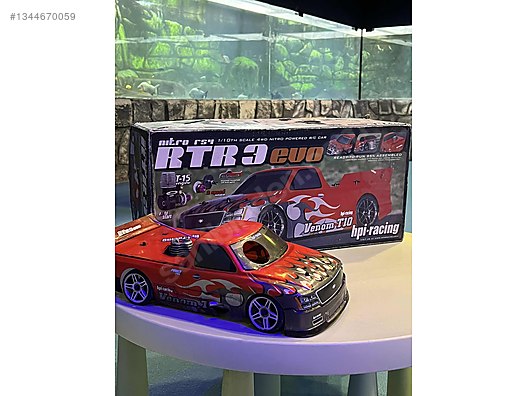 HPI Racing RS4 Evo 3 Nitro 4WD Komple Set / Koleksiyonluk - RC