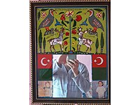 eşsiz antika cam tablo antique glass table #1283670214