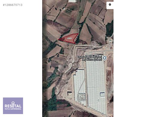 RS MUTLU MUSTAFAKEMALPAŞA GÜLLÜCE SANAYİ DİBİ 1366 M2 ARAZİ