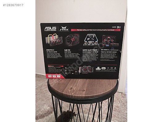 Sıfır Asus strix radeon r7 370 - Asus Ekran Kartı İlanları sahibinden.com'da