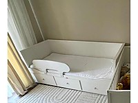 Ikea yatak iki senelik / fonksiyonlu