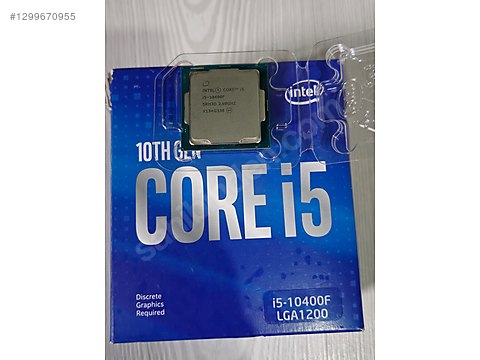 Intel i5 10400 +ジャンク品のおまけ intel Core i5 - 10400F 2.90GHZ işlemci sahibinden.comda - 1299670955