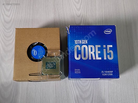 intel Core i5 - 10400F 2.90GHZ işlemci on sahibinden.com - 1299670955