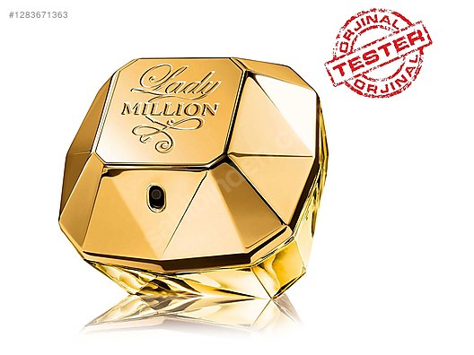 R101. PACO RABANNE LADY MiLLiON EDP KUTULU TESTER PARFÜM 80 ml. - Paco Rabanne 80 ml Kadın Parfüm