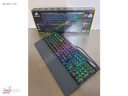 Corsair K70 Rgb Mk 2 Mekanik Klavye Sifirdan Farksiz Kablolu Klavyeler Sahibinden Com Da 876671767