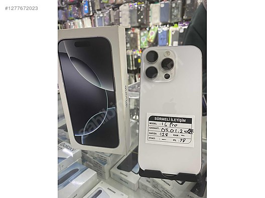 Resim Apple iPhone 16 Pro İkinci El TR | 128 GB | Beyaz 